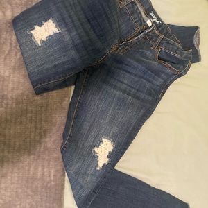 Girl’s Straight leg blue jeans